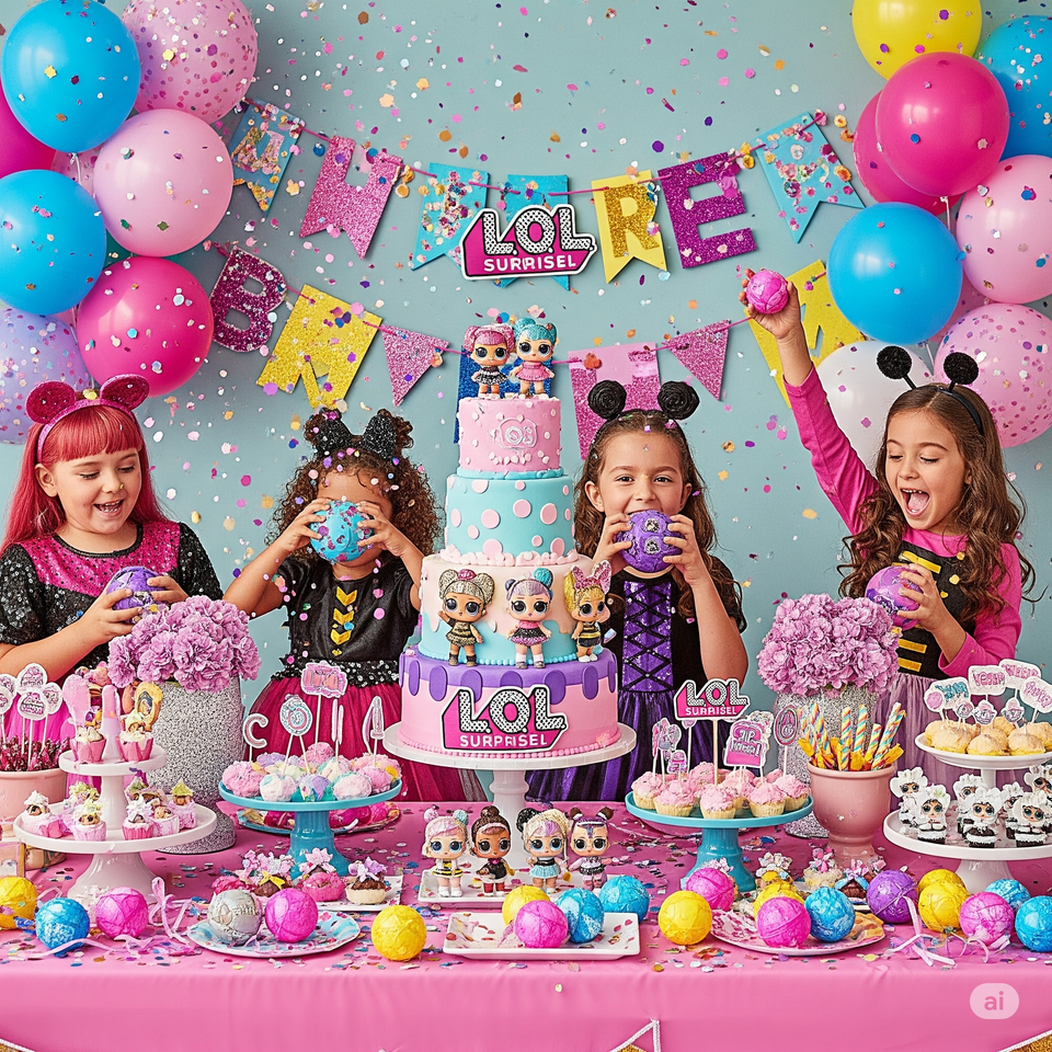 ✨ Ultimate LOL Surprise Birthday Party Planning Guide