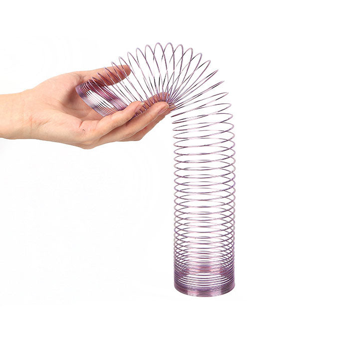 i-emporium The Original Slinky Walking Metal Spring - Pack of 3 - Pink