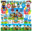 i-emporium Paw Patrol Birthday Party Decorations Supplies | Dog Theme | 267 Pcs