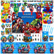 i-emporium Marvel | Superheroes | Avengers Birthday Party Decorations Supplies 267 Pcs