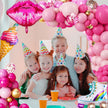 i-emporium Pink Balloon Arch Kit Garland Set for Barbie Princess Theme - 130 Pieces