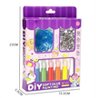 i-emporium DIY Soft Glue Painting Kit for Kids - Fun Arts & Crafts Set