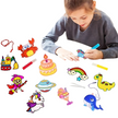 i-emporium DIY Soft Glue Painting Kit for Kids - Fun Arts & Crafts Set