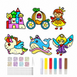 i-emporium DIY Soft Glue Painting Kit for Kids - Fun Arts & Crafts Set