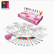 i-emporium Blow Pens Airbrush Kit Kids Creative Spray Art Set