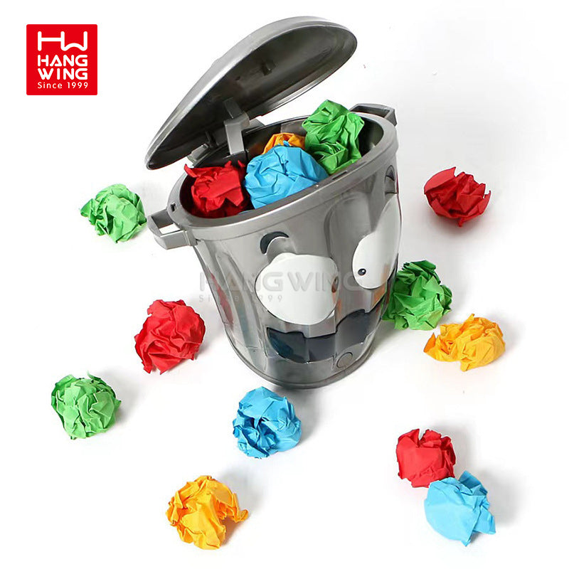 i-emporium Electric Crazy Trash Can Indoor Competitive Shooting Game