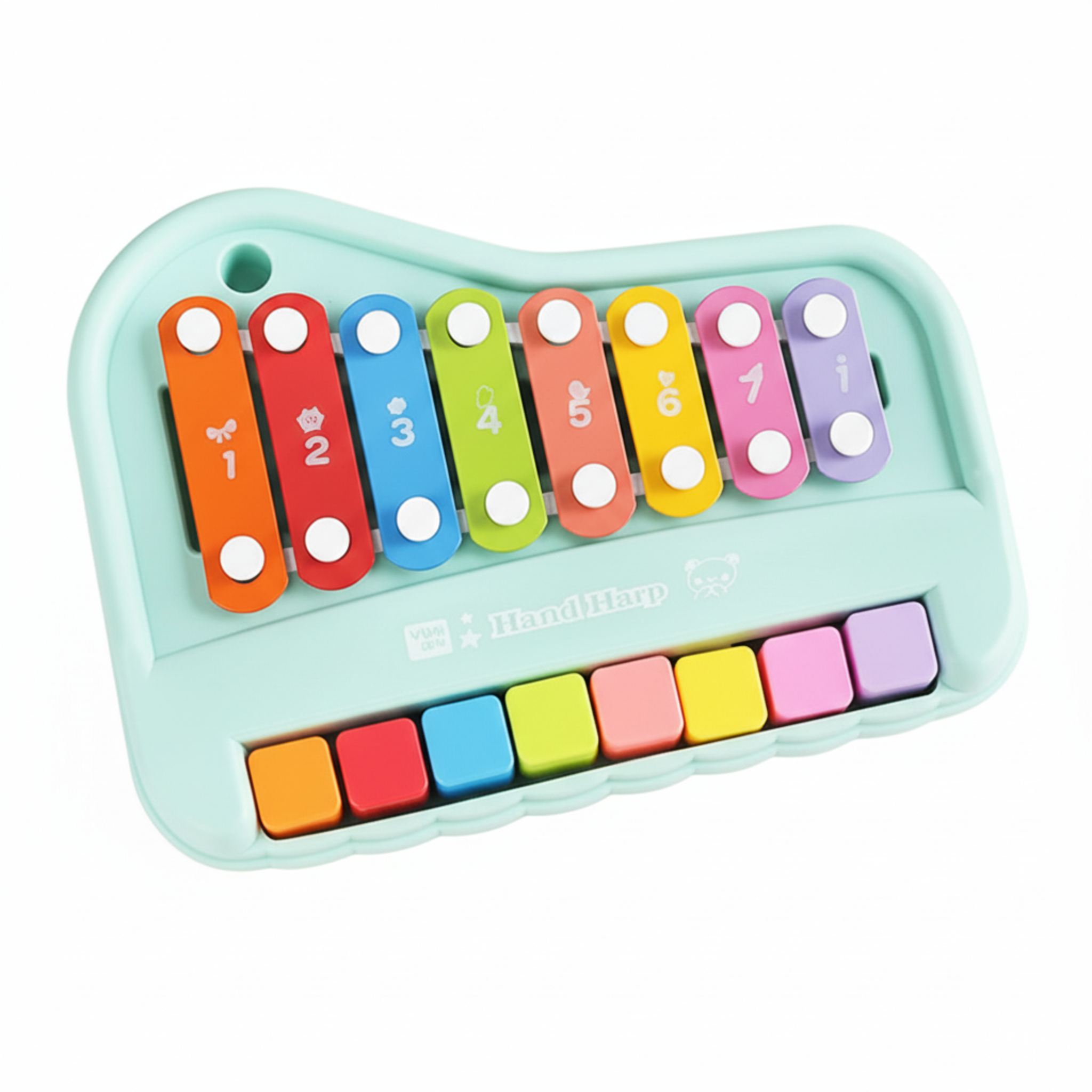 Baby Xylophone Piano Toy – 8-Key Colorful Musical Instrument