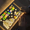 i-emporium LED Panel Colorful Writing Tablet - Light Up Drawing Board