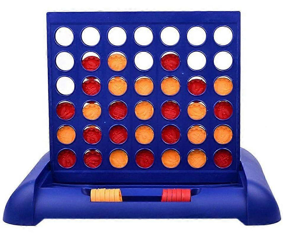 i-emporium Board Game Family Fun Game Four in a Row for Kids & Adults