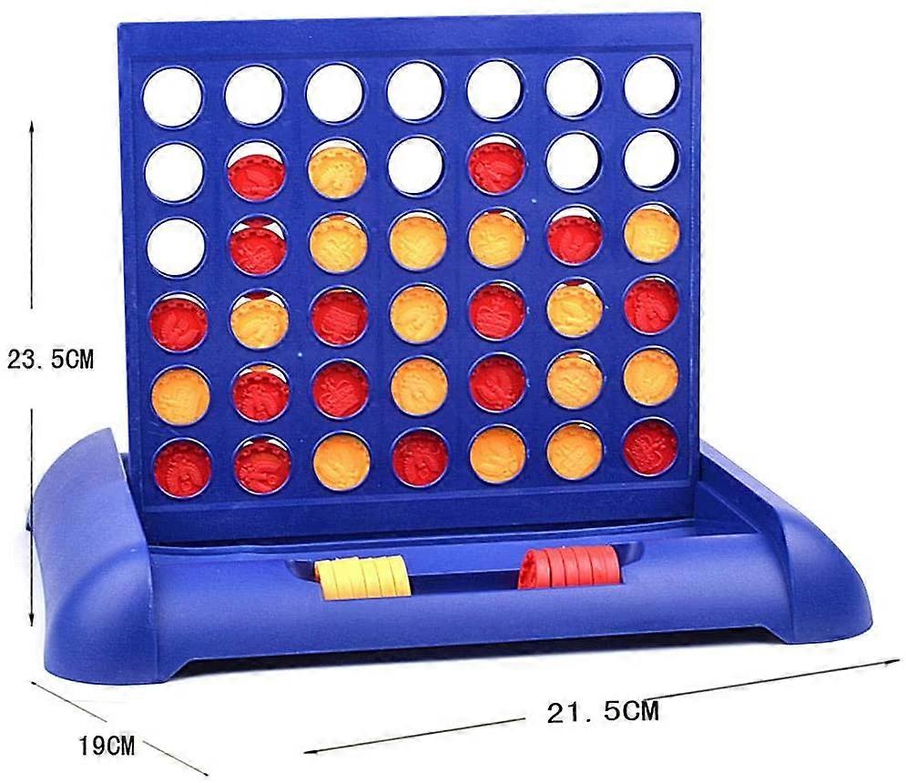 i-emporium Board Game Family Fun Game Four in a Row for Kids & Adults