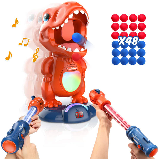 i-emporium Movable Dinosaur Shooting Toy for Kids - Target Shooting
