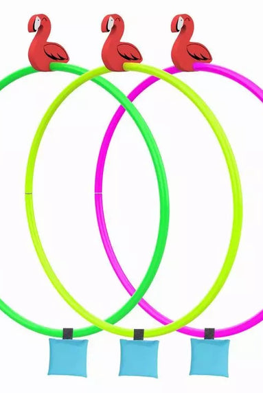 i-emporium Pool Toys - Games - Diving Through Swimming Rings - Kids & Adults
