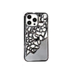 Luxury Electroplated Mirror iPhone Case – Hollow Plating Cover for iPhone 14 Pro & 15 Pro
