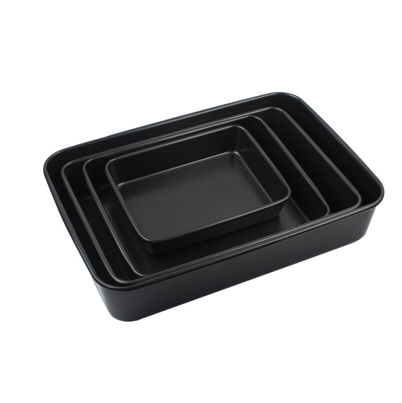 i-emporium Baking Pans Set Non Stick 3 Piece Essential Bakeware Utensils