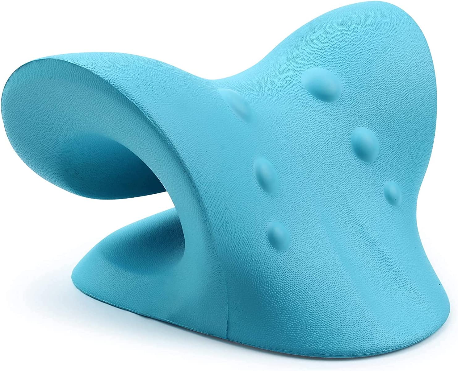 i-emporium Cervical Traction Neck & Shoulder Pillow For Spine Alignment & Pain Relief