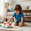 i-emporium Crawling Crab Toy for Toddlers - Musical Tummy Time Baby Toy