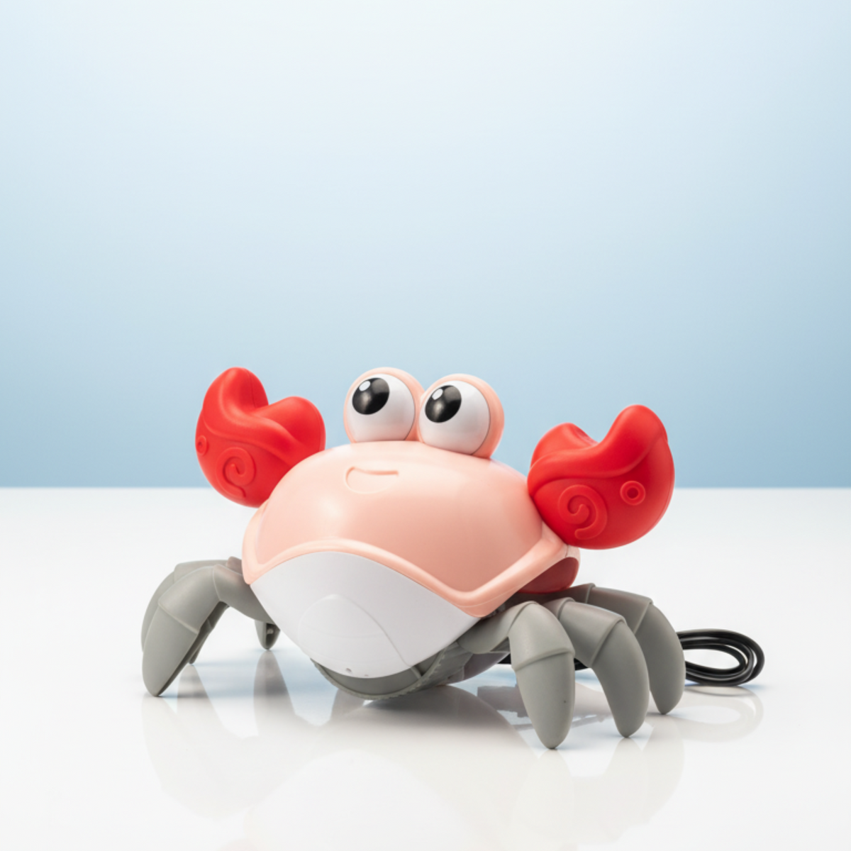 i-emporium Crawling Crab Toy for Toddlers - Musical Tummy Time Baby Toy