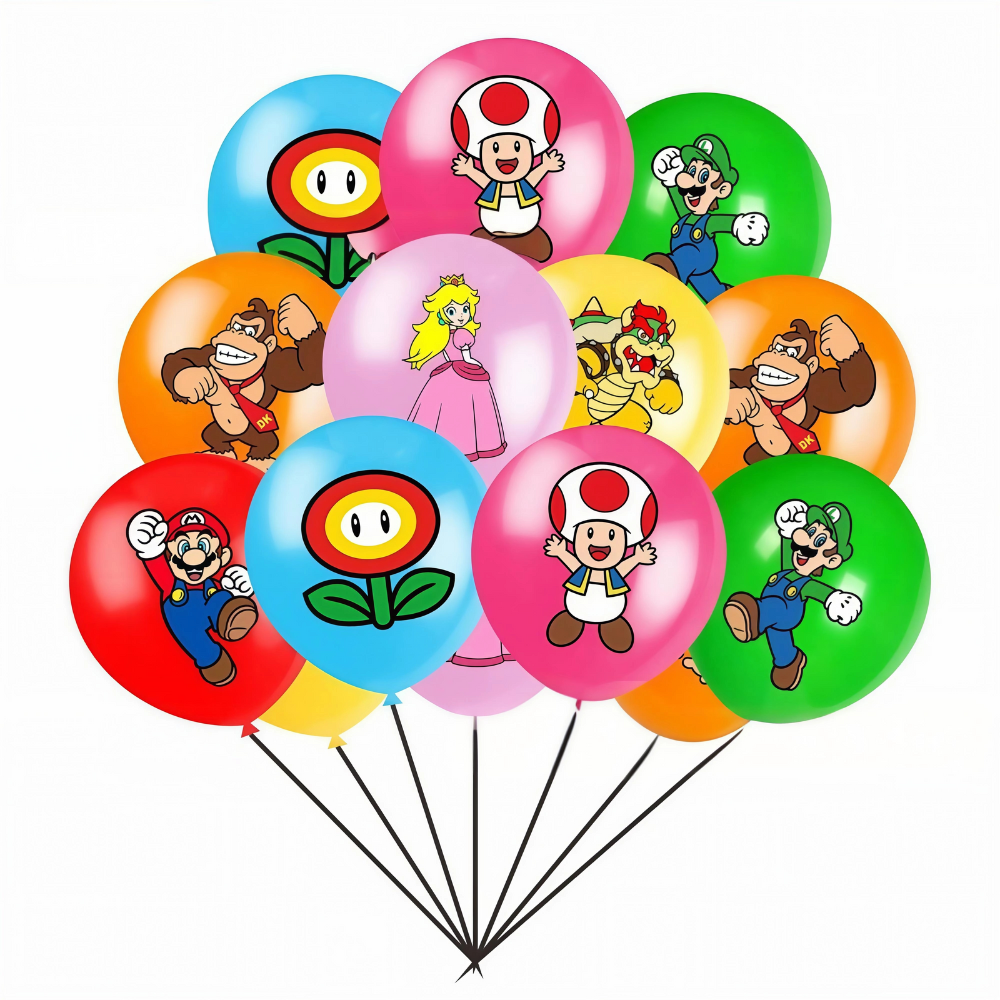 i-emporium Super Mario Birthday Party Decorations 53pcs