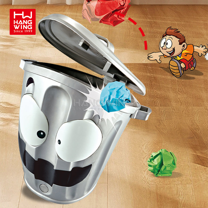i-emporium Electric Crazy Trash Can Indoor Competitive Shooting Game