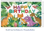 i-emporium Dinosaur Birthday Party Decorations – 226-Piece Set with Balloon Garland