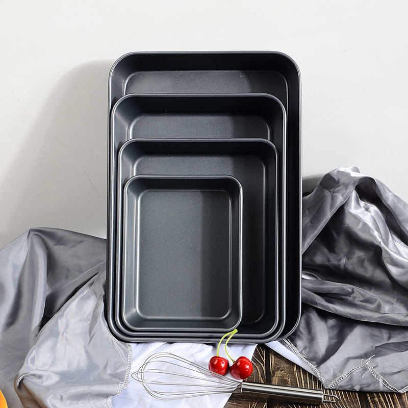 i-emporium Baking Pans Set Non Stick 3 Piece Essential Bakeware Utensils