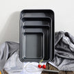 i-emporium Baking Pans Set Non Stick 3 Piece Essential Bakeware Utensils