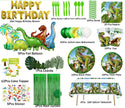 i-emporium Dinosaur Birthday Party Decorations – 225-Piece Set with 5x7ft Backdrop