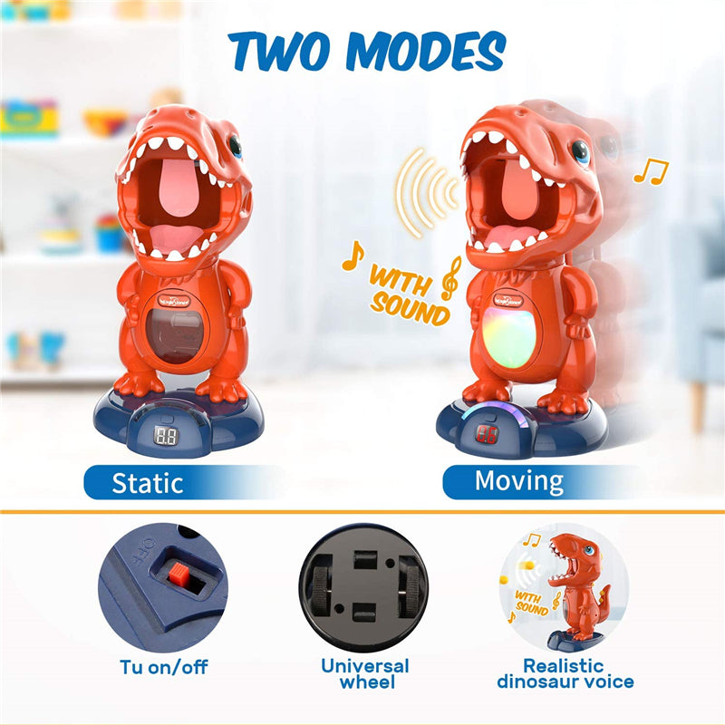 i-emporium Movable Dinosaur Shooting Toy for Kids - Target Shooting