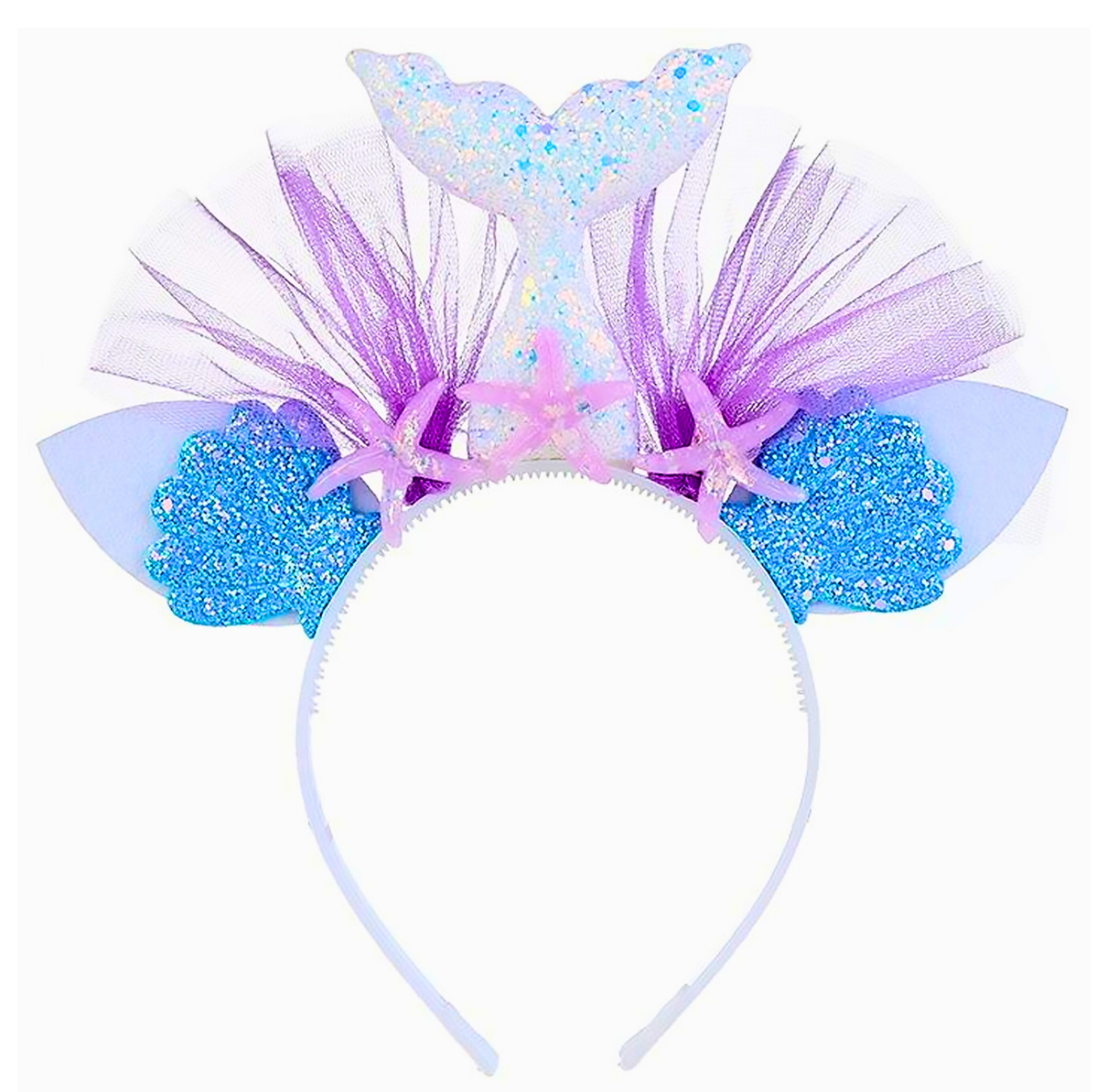 i-emporium Mermaid Party Decorations Packs for Girls Headband Pack of 110 Pieces