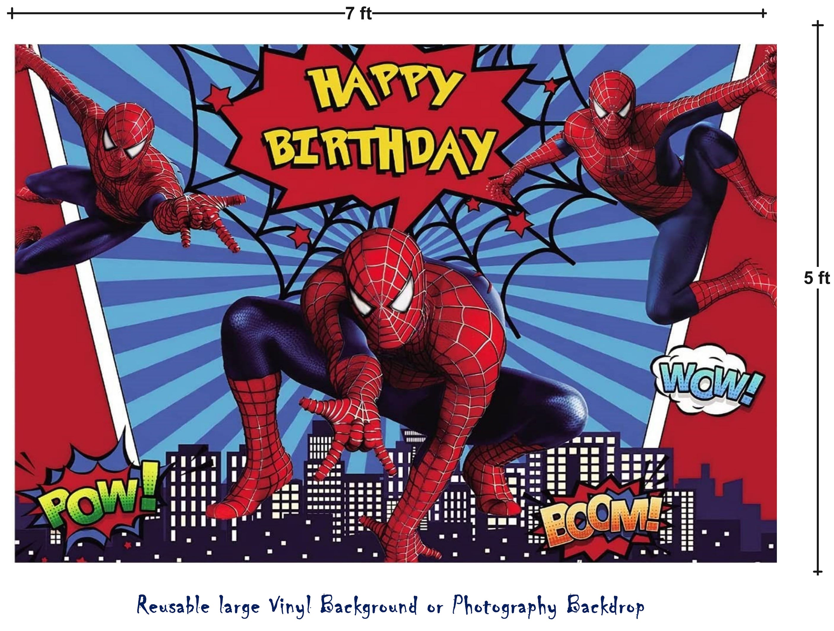 i-emporium Spiderman Party Decorations | Supplies | Packs | 205 Pieces