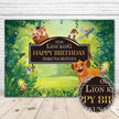 i-emporium Lion King Party - Safari Party - Decor Birthday Vinyl Backdrop - 5ft x 3ft
