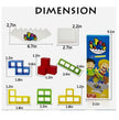 i-emporium Tetra Tower Game - 48 Pieces Tetra Tower Stacking Game