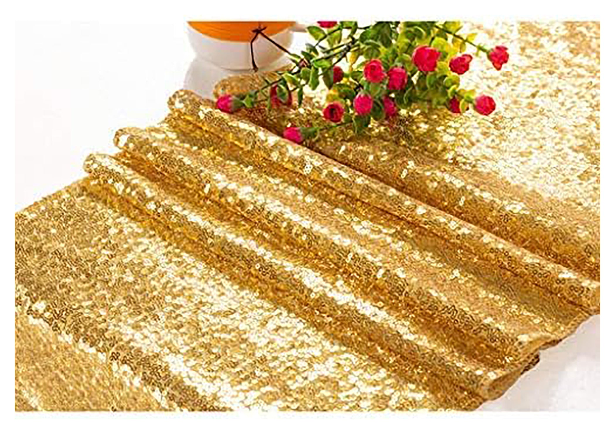 i-emporium Eid Mubarak Decorations - Reusable Vinyl Background - Table Runner | Balloons