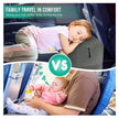 i-emporium Inflatable Travel Footrest - Neck Pillow, Sleep Mask, And Ear Plugs Pack