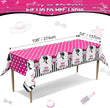 i-emporium Pink Backdrop for Girls - Happy Birthday Barbie Theme - Princess Theme
