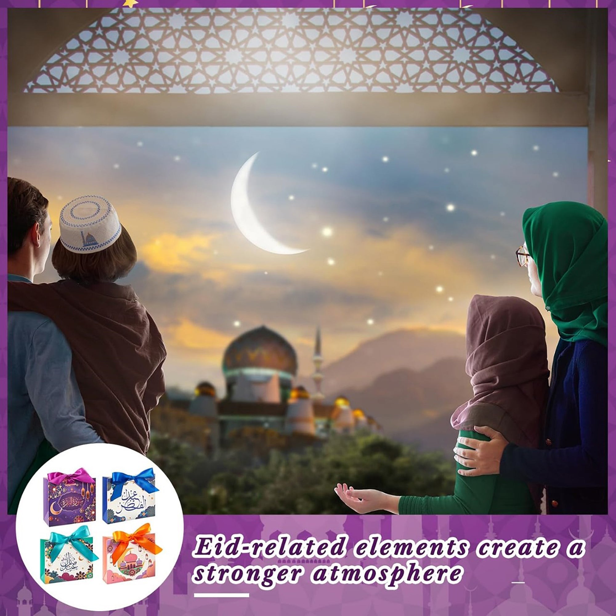 i-emporium Eid Mubarak Gift Boxes | 8 Pieces