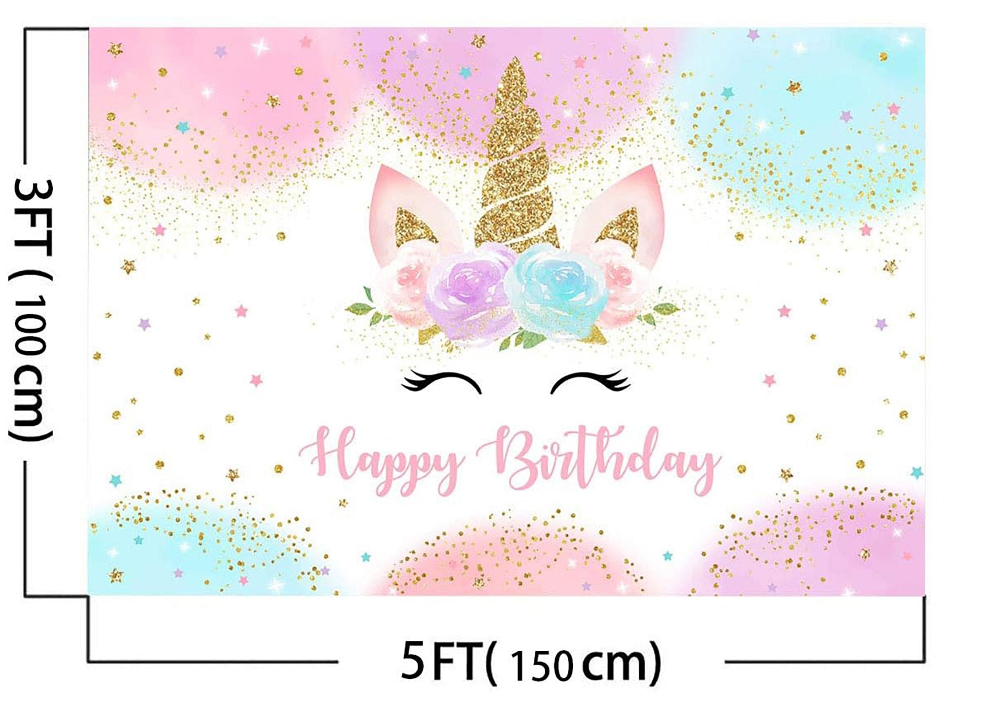 i-emporium Unicorn Party Decorations for Girls | Happy Birthday Supplies | 209 Pieces