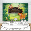 i-emporium Lion King Party - Safari Party - Decor Birthday Vinyl Backdrop - 5ft x 3ft