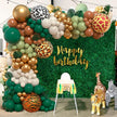 i-emporium Safari Party | Jungle Party Decorations | Balloons Garland Arch | 102 Pieces
