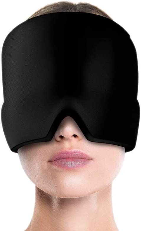 i-emporium Headache Migraine Relief Cap | Hot and Cold Therapy | 360 Deg