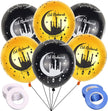 i-emporium Eid Mubarak Decorations - Reusable Vinyl Background - Table Runner | Balloons