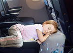 i-emporium Inflatable Travel Footrest for Kids - Essential Gift for Air Travel - Roads