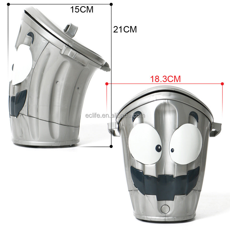 i-emporium Electric Crazy Trash Can Indoor Competitive Shooting Game