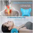 i-emporium Cervical Traction Neck & Shoulder Pillow For Spine Alignment & Pain Relief