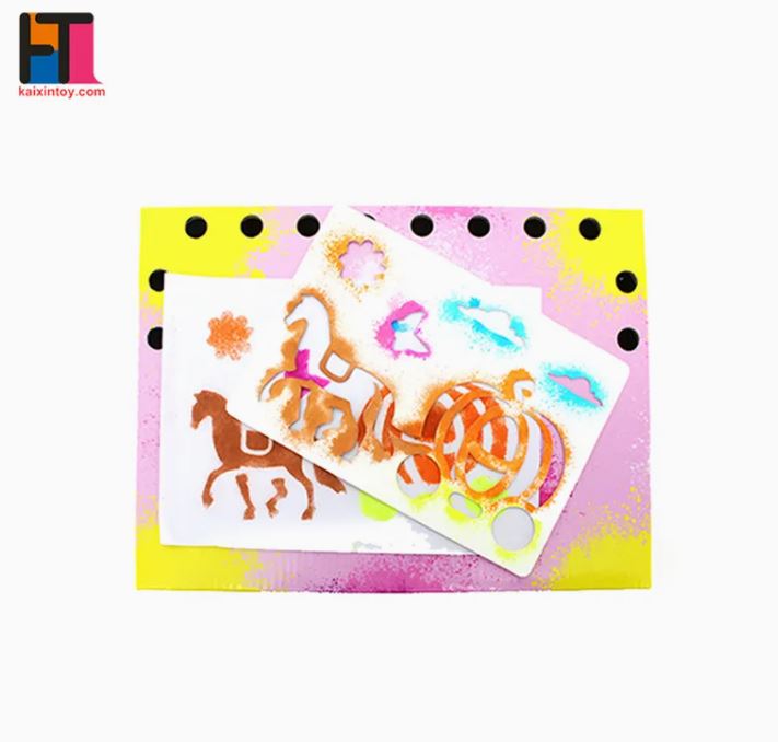 i-emporium Blow Pens Airbrush Kit Kids Creative Spray Art Set