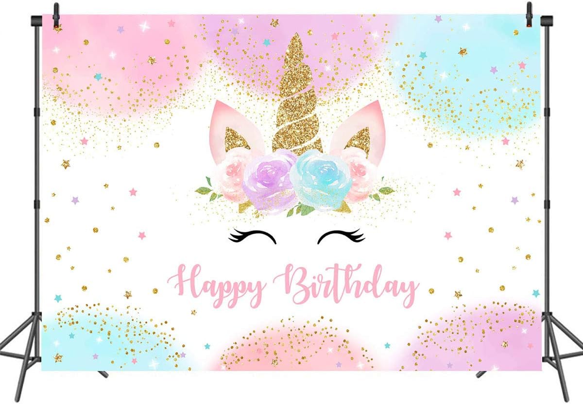 i-emporium Unicorn Party Decorations for Girls | Happy Birthday Supplies | 209 Pieces