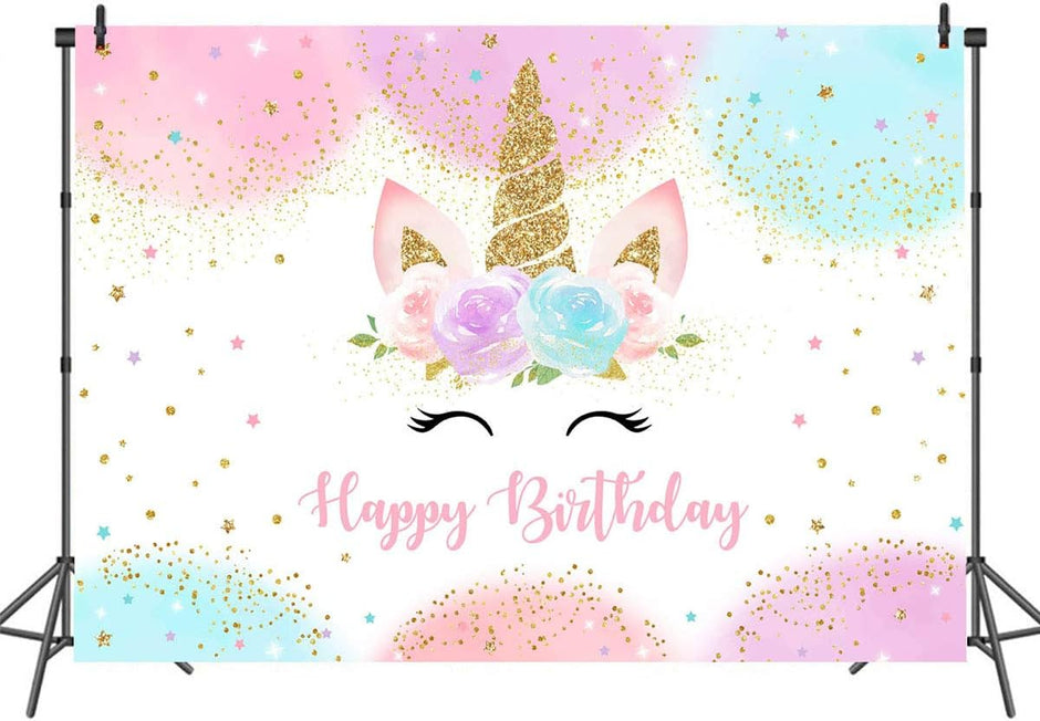 i-emporium Unicorn Party Decorations for Girls | Happy Birthday Supplies | 209 Pieces