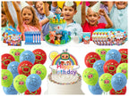 i-emporium Cocomelon Birthday Party Supplies – DIY 167-Piece Decoration Pack