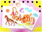 i-emporium Blow Pens Airbrush Kit Kids Creative Spray Art Set