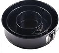 i-emporium Cake Pan Set Springform 3 Piece Cake Tin and Baking Pan Collection